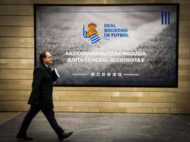 Real Sociedad reduzirá 20% do salário de jogadores se LaLiga for suspensa. EFE/Javier Etxezarreta