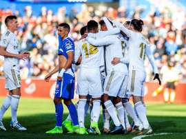 Les compos probables du match de Liga entre Getafe et le Real Madrid. efe