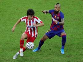 L'Inter insiste sur Vidal, mais ne veut pas l'inclure dans l'opération Lautaro. EFE