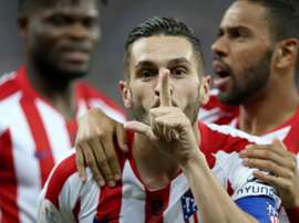 La Supercoupe d'Espagne a mis 'KO' Koke et Giménez. EFE/EPA/STR