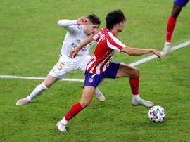 Competiçõ pune Valverde em um jogo após o vermelho contra o Atleti. EFE/Juanjo Martín