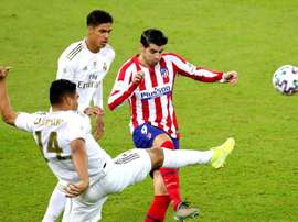 Le message de Morata après la défaite en Supercoupe. EFE