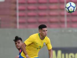 Reinier destaca en el amistoso de preparación de Brasil. EFE/Paulo Fonseca/Archivo