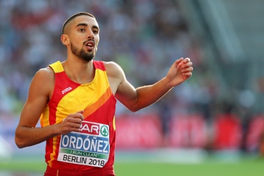 El atleta español Saúl Ordóñez. EFE/ Srdjan Suki/Archivo