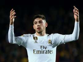 Valverde fera de Casemiro contre Saragosse. EFE/ Enric Fontcuberta/Archivo