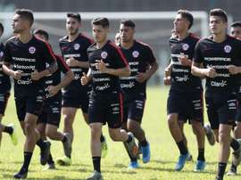 Chile y Ecuador abren el Preolímpico con un sueño. EFE/Ernesto Guzmán Jr.