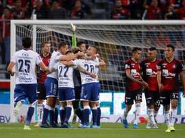 Puebla afana tres puntos de Guadalajara. EFE