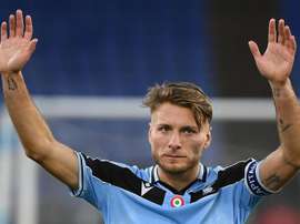 Immobile hace a la Lazio soñar en su undécimo triunfo seguido. EFE
