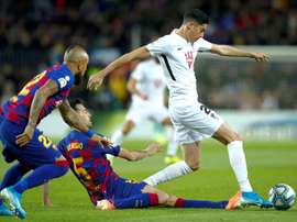He made more passes than the whole Granada team. EFE