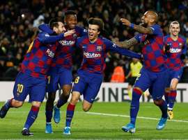 Barca are favourites. EFE
