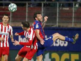 El juego aéreo ha dejado de ser el arma infalible de los 'colchoneros'. EFE