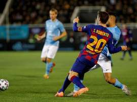 Sergi Roberto no tuvo autocrítica. EFE