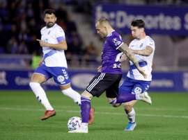 La mejor racha del Tenerife desde abril de 2018. EFE/Ramón de la Rocha
