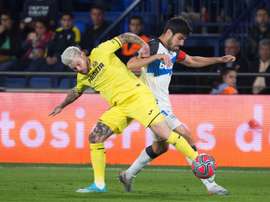 El Alavés, con el recuerdo de la última victoria al Villarreal. EFE