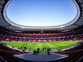 Escalações oficiais de Atlético e Liverpool pelo jogo de ida da Champions 18-02-20. EFE/Rodrigo Jimé