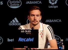 Bradaric fue presentado en el Celta. EFE