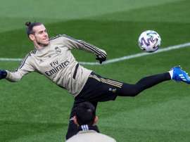 Bale apurará para estar en Copa ante el Zaragoza. EFE