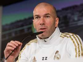 Zidane projetou a partida contra o Zaragoza. EFE