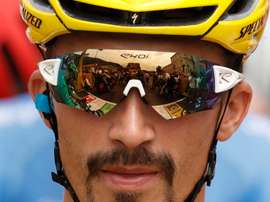 El ciclista francés Julian Alaphilippe, del Deceuninck-Quick Step. EFE/EPA/YOAN VALA/Archivo