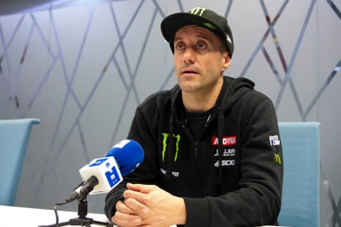Eduardo Sepúlveda, ciclista argentino del Movistar, posa en entrevista con Efe ayer lunes, en San Juan (Argentina). Sepúlveda declaró a EFE que su equipo, tras las salidas del colombiano Nairo Quintana, el ecuatoriano Richard Carapaz o el español Mikel Landa, puede vivir un año de transición aunque deben mirar a largo plazo con optimismo con corredores como Enric Mas y Marc Soler. EFE/ David Ramiro