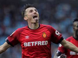 Budimir, en racha últimamente en el Mallorca. EFE