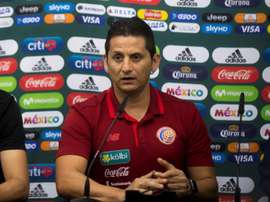 Costa Rica trabajó la táctica para jugar ante Estados Unidos. EFE