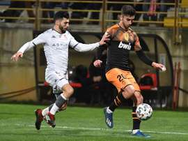 Borussia Dortmund have begun bidding for Ferran Torres (R). EFE