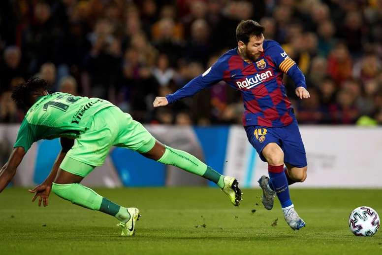 O argentino Leo Messi pecou em precisão nas últimas partidas. EFE/Alejandro Garcia