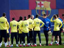Le groupe du Barça pour affronter le Betis en Liga. EFE