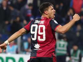 Gio Simeone fue insuficiente ante el Parma. EFE