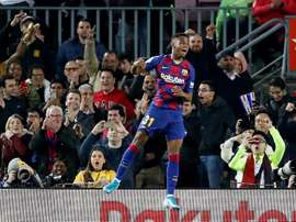Ansu Fati, Brahim et Riqui Puig, candidats au Onze d'Or de 'Fútbol Draft'. EFE