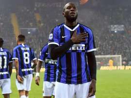 Lukaku hizo de Lautaro y de sí mismo. EFE