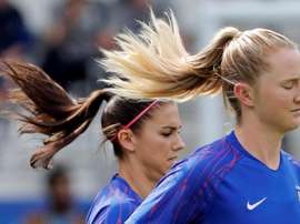 Alex Morgan inarrêtable même à presque neuf mois de grossesse. EFE