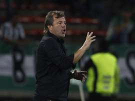 Zielinski y Soria miden fuerzas. EFE