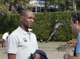 Abidal has started to lose Barça's confidence. EFE