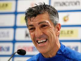 Imanol dejó claro que van a morir por la camiseta. EFE