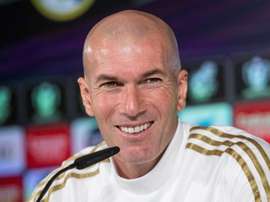Zidane in conferenza stampa. EFE