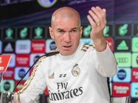 Zidane falou sobre Gareth Bale em coletiva de imprensa. EFE/Rodrigo Jiménez