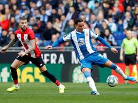 De Tomás, absent pour l'Espanyol face aux Wolves. EFE