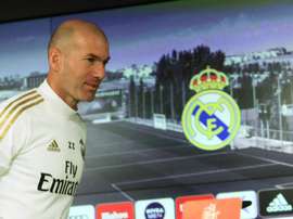 Zinédine Zidane était en conférence de presse. EFE