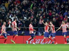 O Atlético bate o Granada por 1 a 0 com gol de Correa. EFE/Kiko Huesca