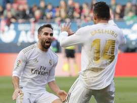 Le onze idéal de Carvajal. EFE
