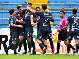 Motagua defiende el liderato en solitario. EFE/Archivo