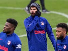 Diego Costa, de retour dans le groupe trois mois plus tard. EFE