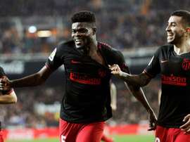 Thomas Partey négocie pour prolonger à l'Atlético. EFE