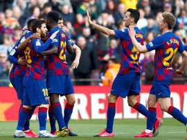 Le groupe du FC Barcelone pour affronter Naples en Ligue des Champions. EFE