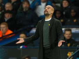 Guardiola continuará no City. EFE/Peter Powell