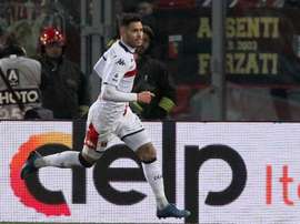 Sanabria marcó un golazo. EFE