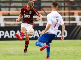 Flamengo derrotó por 3-1 a Nacional. EFE/Nathalia Aguilar