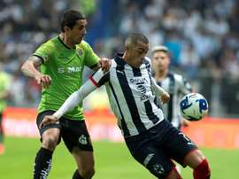 Funes Mori anotó el gol de Monterrey. EFE/Miguel Sierra